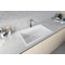 Ruvati 30"x20" Dual-Mnt Granite Composite Sgl Bowl Kitchen Sink, Wht RVG1030WH - alternate 9